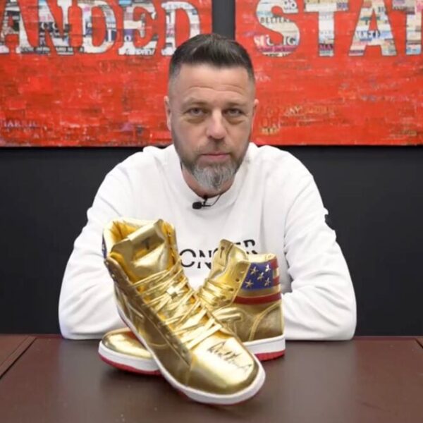 Ukrainian Refugee Who Wins Trump’s First Signed Sneakers for $9000 Responds to…